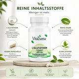 L-Glutathion - 60 Kapseln - Vitaluma®