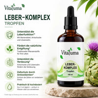 Leber-Komplex Tropfen – 100 ml - Vitaluma®