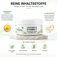 Liposomales Vitamin C - 50 g Pulver - Vitaluma®