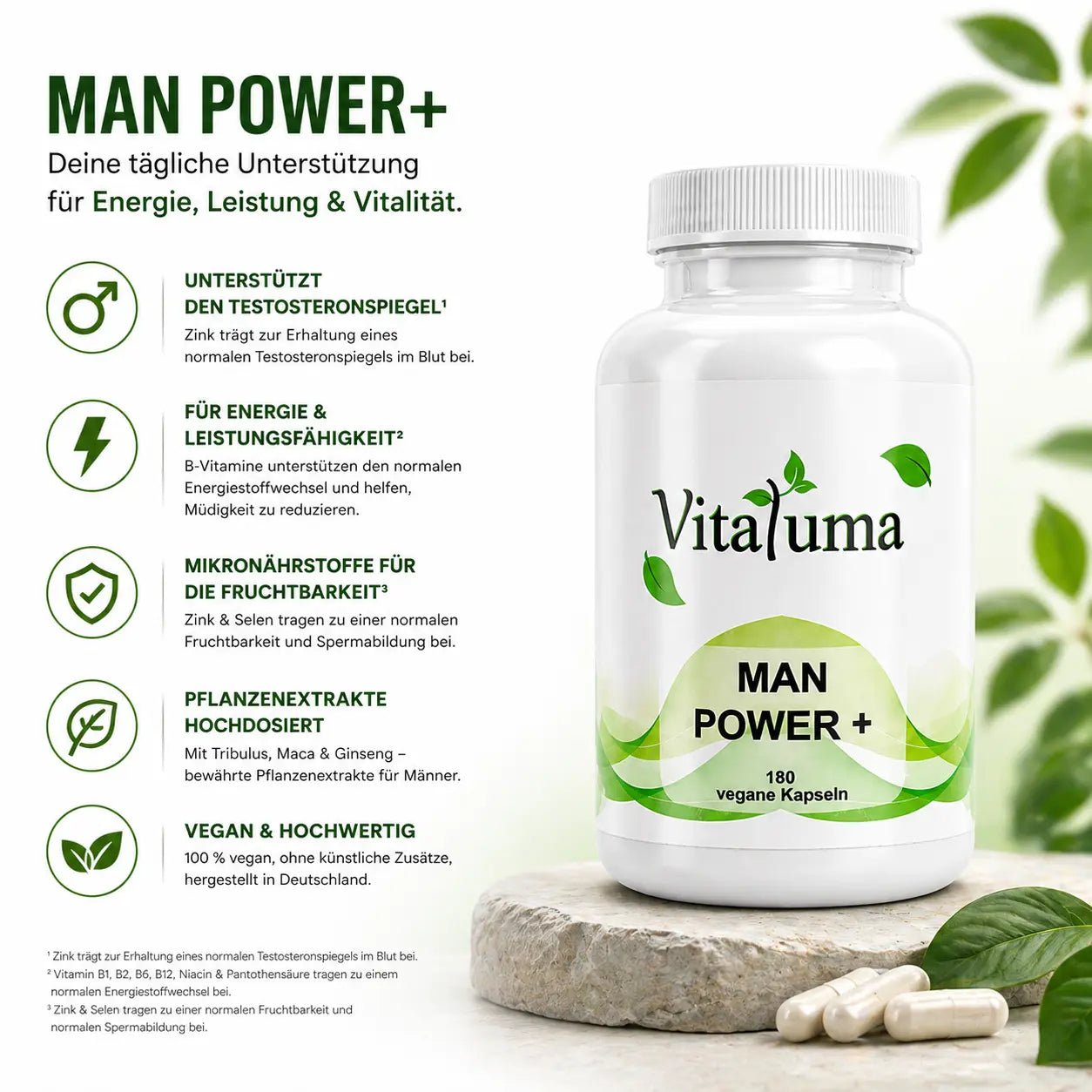 Man Power+ 180 vegane Kapseln
