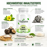 Man Power+ 180 vegane Kapseln - Vitaluma®