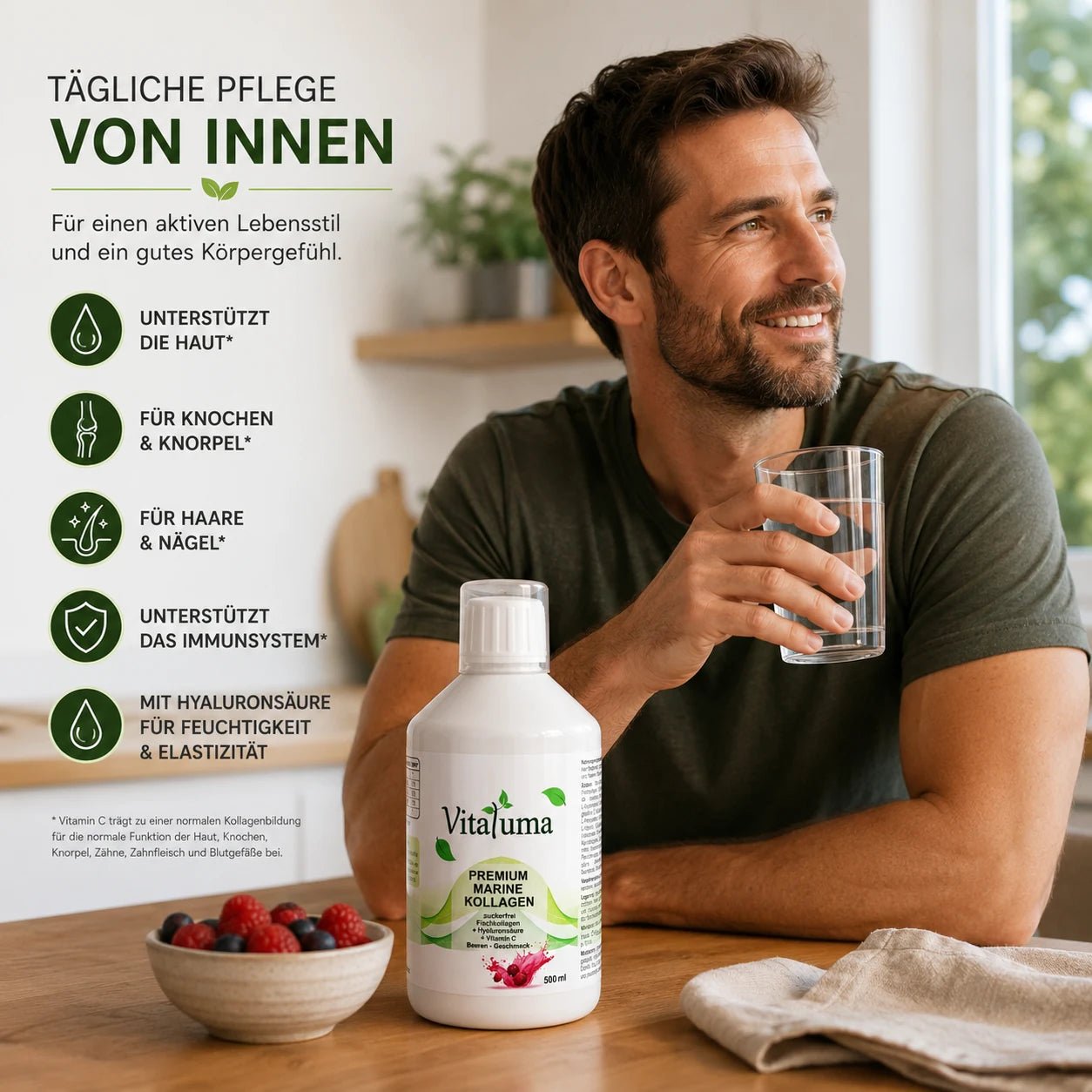 Marine Kollagen – 500 ml - Vitaluma®