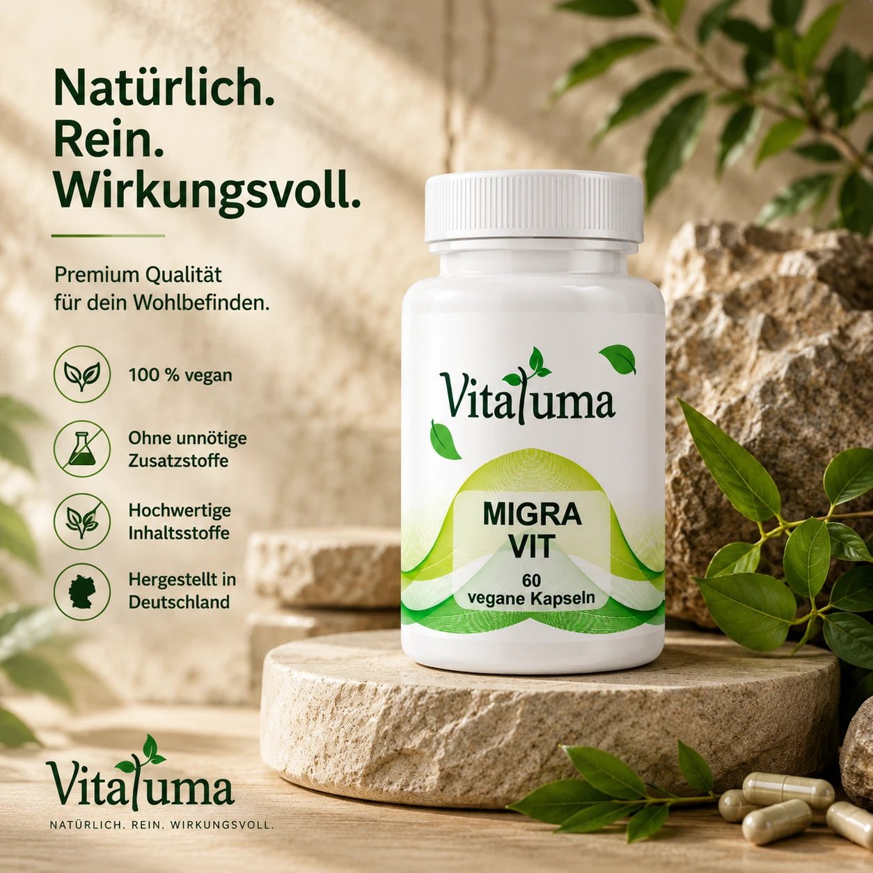 Migra-VIT - 60 Kapseln - Vitaluma®