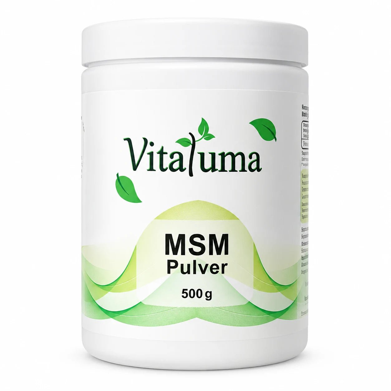 MSM Pulver - 500g - Vitaluma®