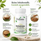 Nattokinase - 60 Kapseln - Vitaluma®