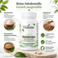 Nattokinase - 60 Kapseln - Vitaluma®