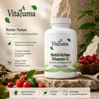 natürliches Vitamin C - 240 Kapseln - Vitaluma®