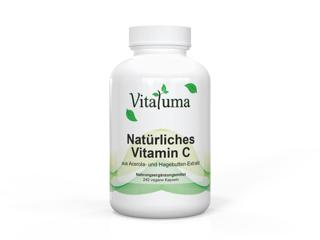 natürliches Vitamin C - 240 vegane Kapseln