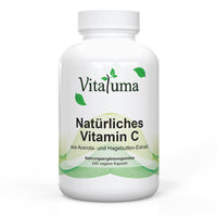 Natürliches Vitamin C Kapseln von Vitaluma® – antioxidativer Schutz fürs Immunsystem