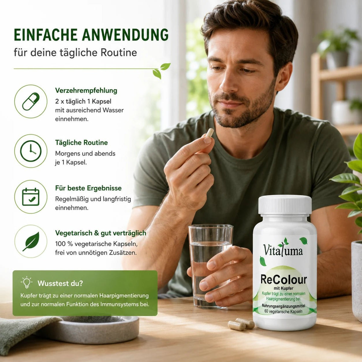ReColour - 60 Kapseln - Vitaluma®