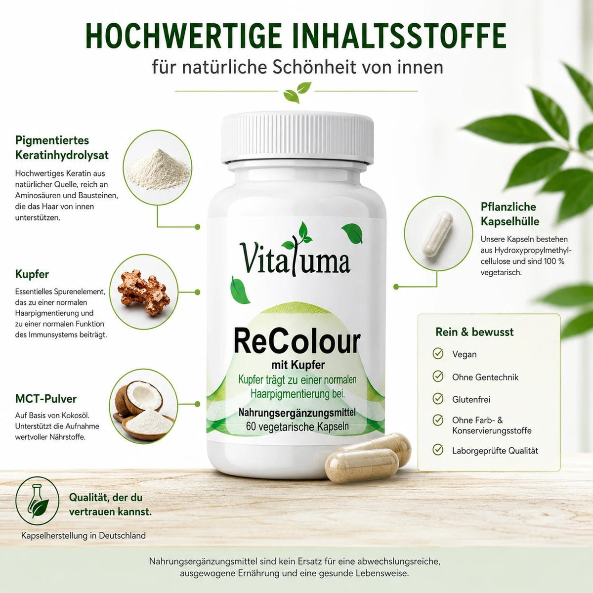 ReColour - 60 Kapseln - Vitaluma®