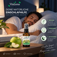 Schlaf Spray - Melatonin - grüner Apfel 50ml - Vitaluma®