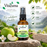 Schlaf Spray - Melatonin - grüner Apfel 50ml - Vitaluma®