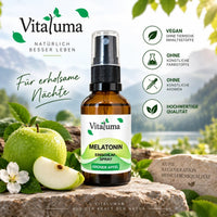 Schlaf Spray - Melatonin - grüner Apfel 50ml - Vitaluma®