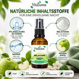 Schlaf Spray - Melatonin - grüner Apfel 50ml - Vitaluma®