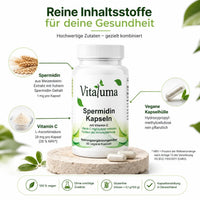 Spermidin - 60 Kapseln - Vitaluma®