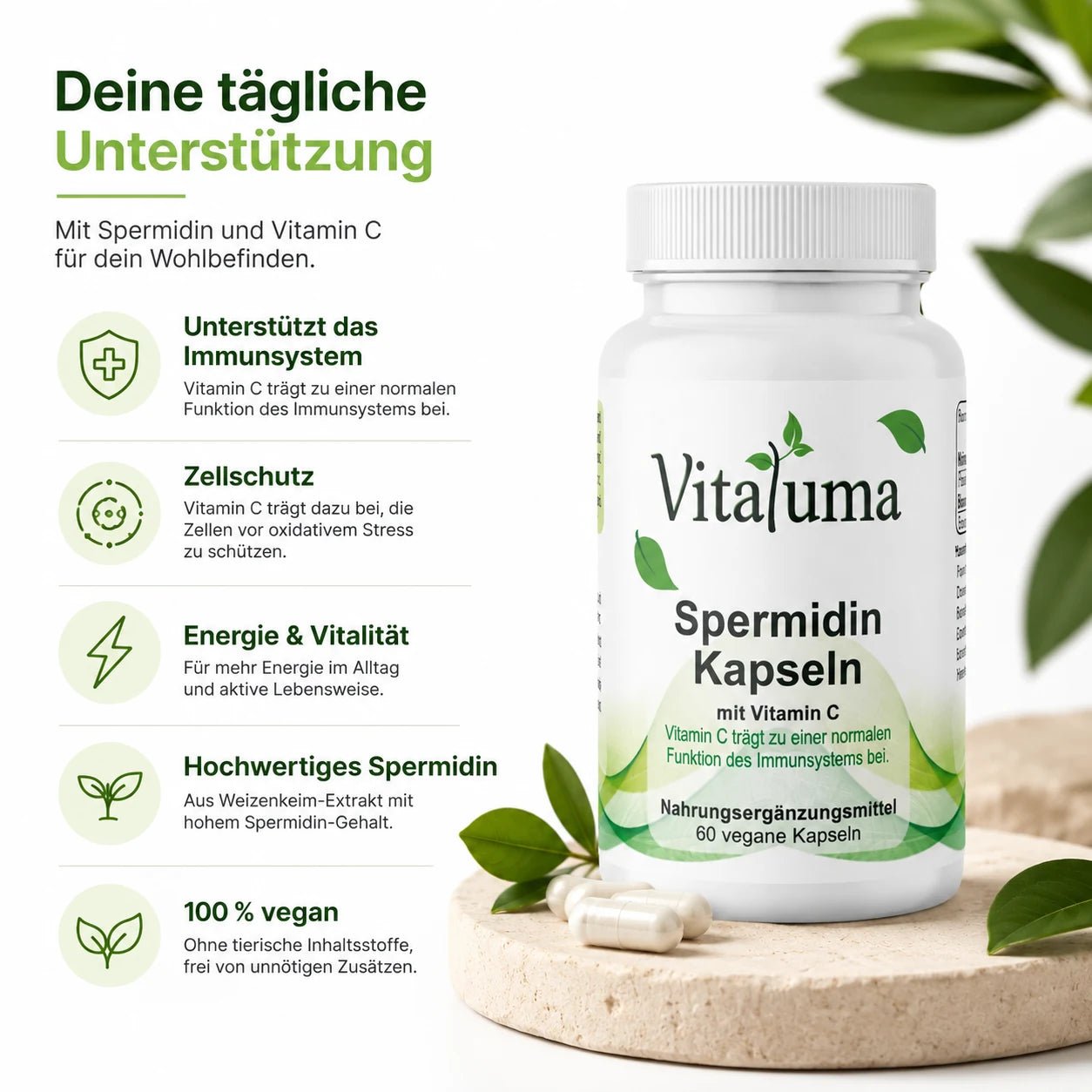 Spermidin - 60 Kapseln