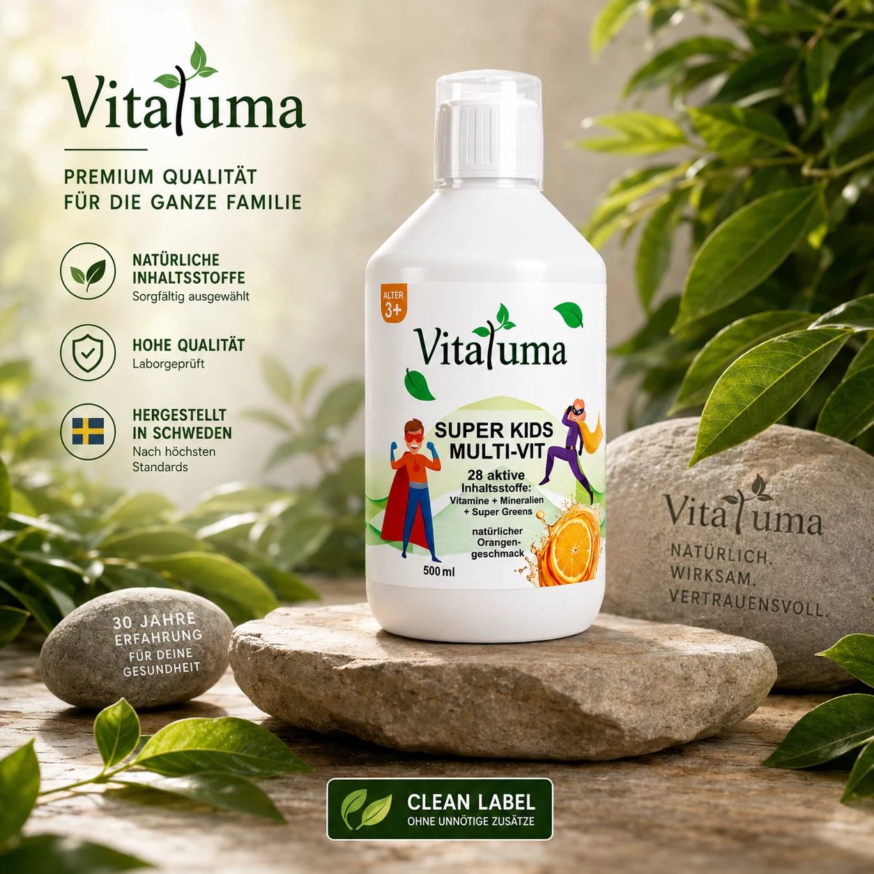 Super Kids Multi-VIT – 500 ml - Vitaluma®