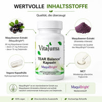 TEAR Balance mit MaquiBright® - 60 vegane Kapseln - Vitaluma®
