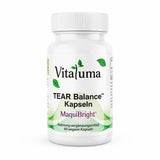 Vitaluma TEAR Balance mit MaquiBright und 60 veganen Kapseln als Nahrungsergänzungsmittel im Produktfoto