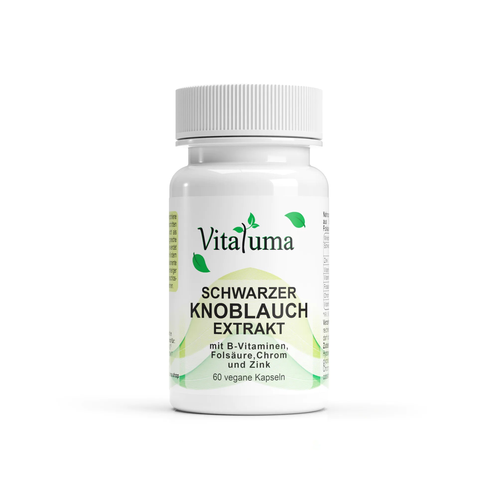 Vitaluma® Schwarzer Knoblauch – Kapseln in der Dose
