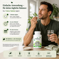 Vitamin D3 + K2 – 365 Tabletten - Vitaluma®