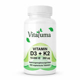 Vitamin D3 + K2 – 365 Tabletten - Vitaluma®