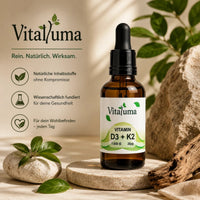 Vitamin-D3+K2 -Tropfen 50ml - Vitaluma®