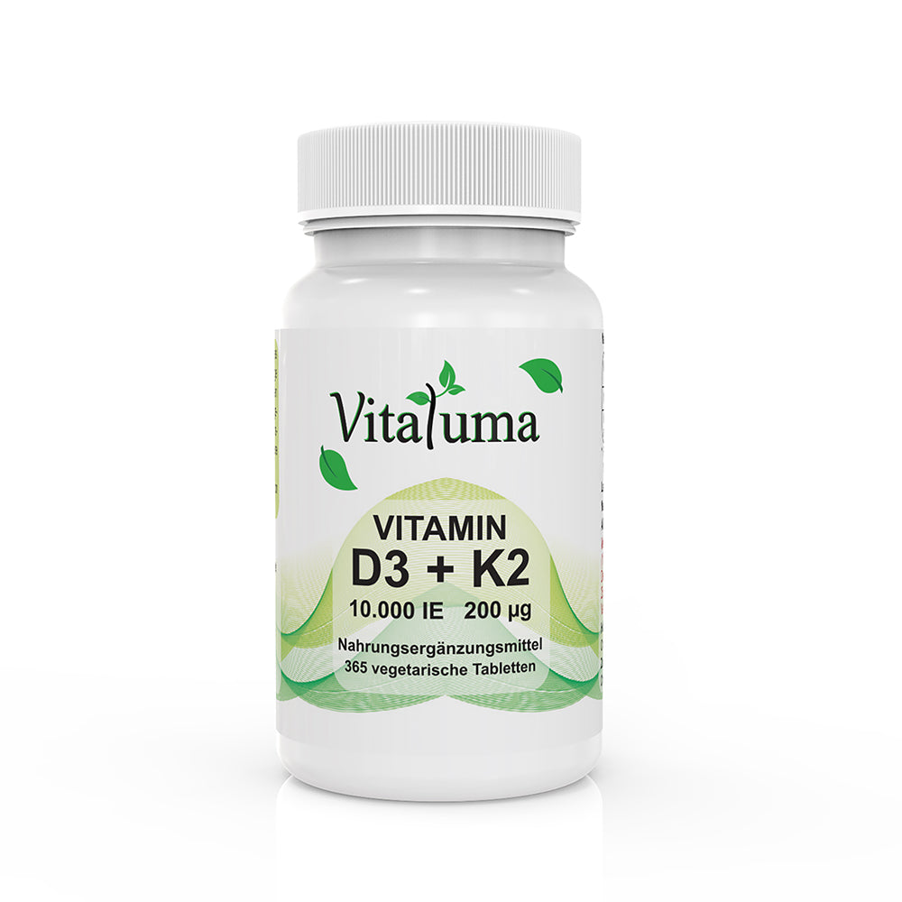 Vitamin D3 + K2 – 365 Tabletten