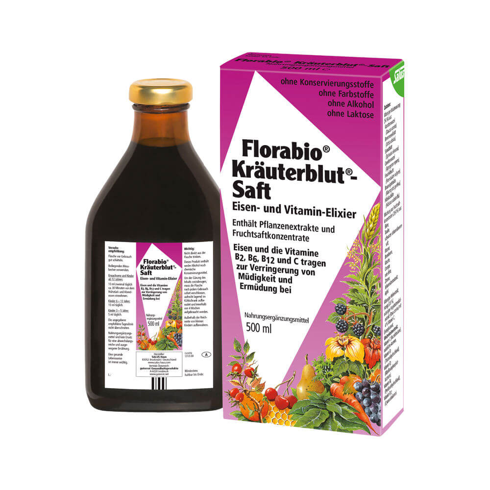 Kräuterblutsaft 500ml - Vitaluma®
